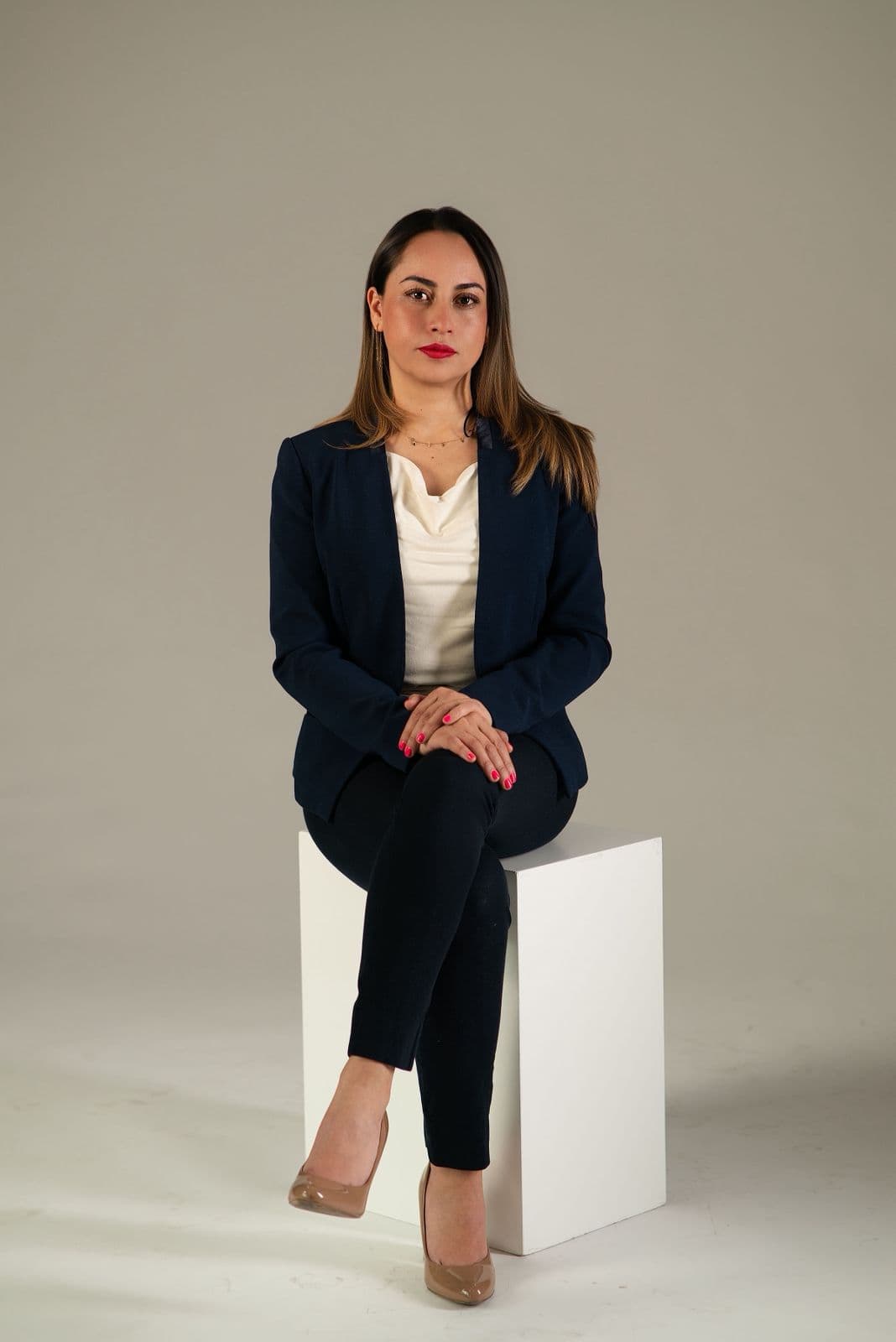 Gabriela Zarco en retrato ejecutivo
