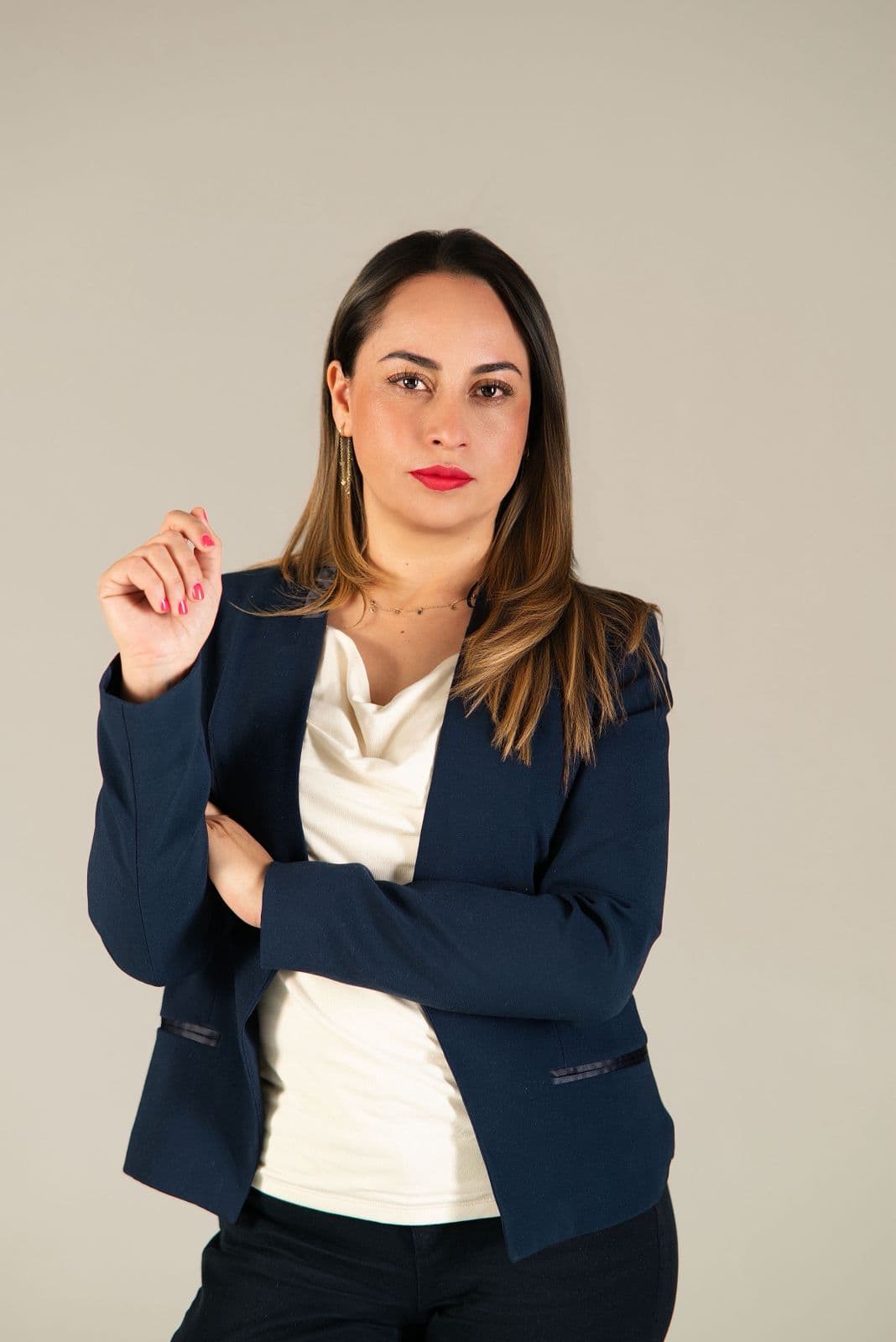 Gabriela Zarco en retrato ejecutivo
