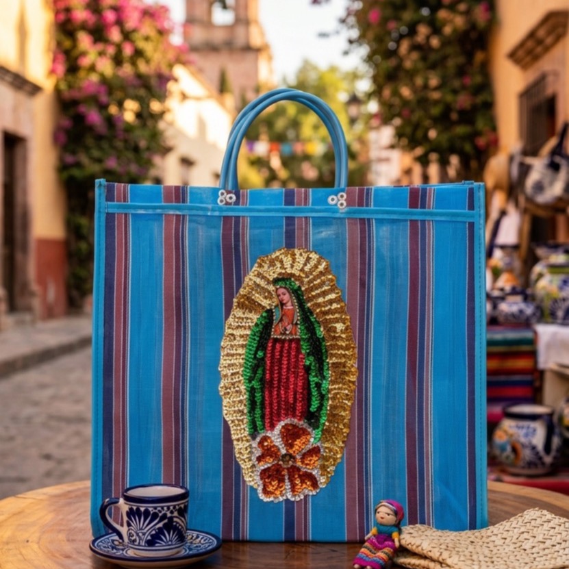 Bolsa Mercado · Parche Virgen de Guadalupe